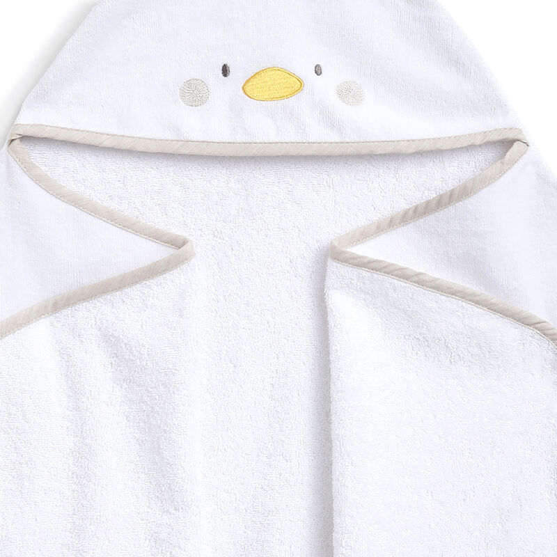 Infants White Woven Bathwrap image number 3